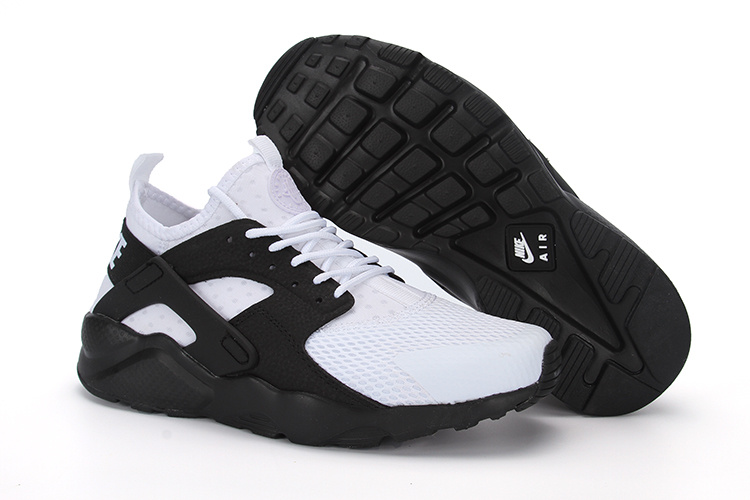 huarache noire et blanche