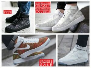 air force flyknit mid