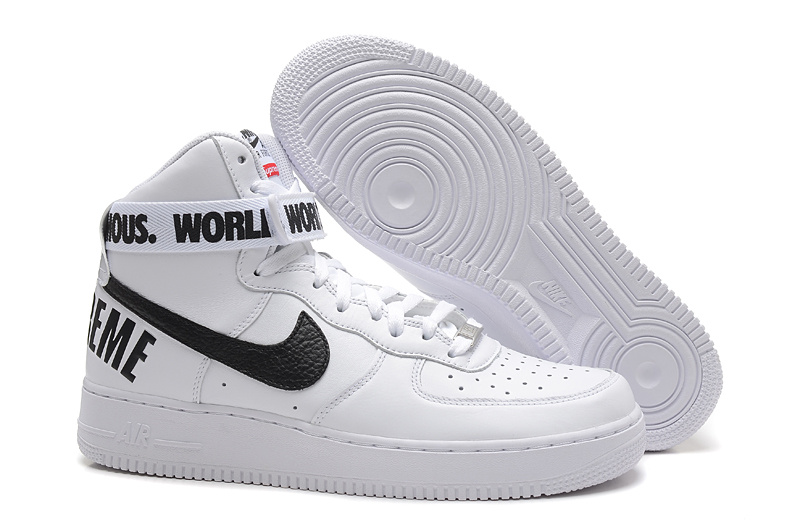 air force 1 montant blanche femme