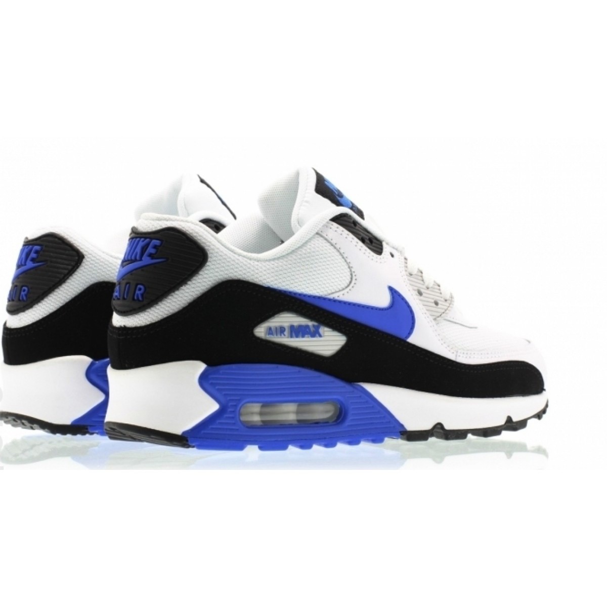 air max bleu blanche